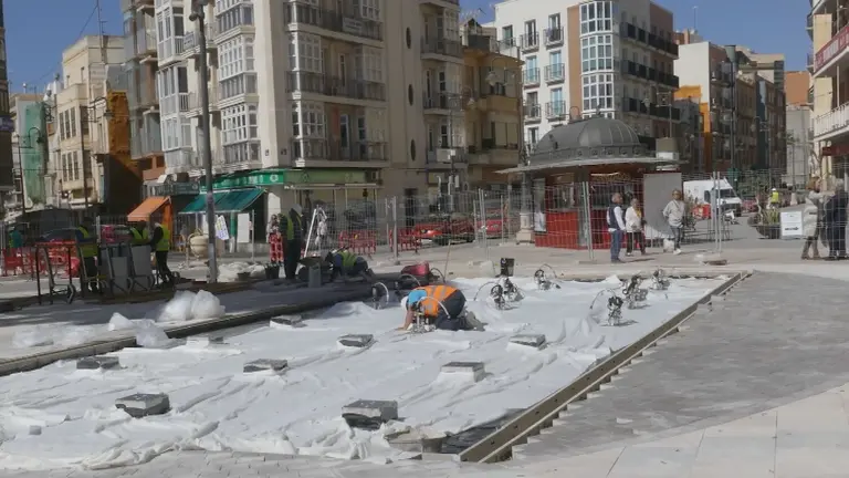 Plaza Juan XXIII de Cartagena (foto: La 7)