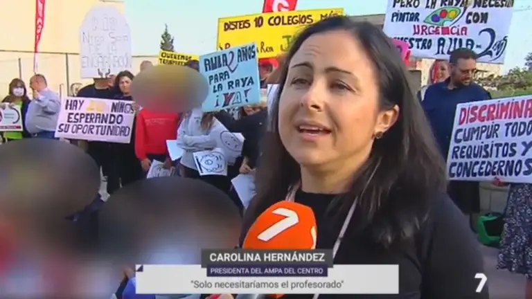 Carolina HErn&aacute;ndez, presidenta del AMPA del colegio Nuestra Se&ntilde;ora de la Encarnaci&oacute;n