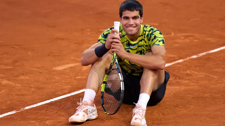 Carlos Alcaraz, campe&oacute;n en el Murcia Madrid Open
