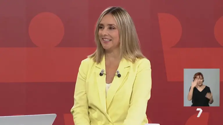 Conchita Ruiz, en La7Noticias