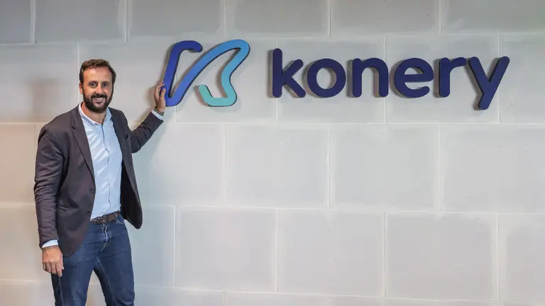 Gin&eacute;s &Aacute;ngel Garc&iacute;a, CEO y fundador de Konery