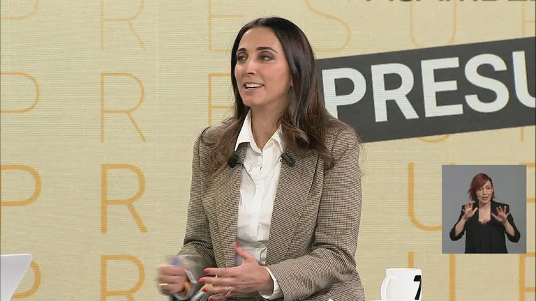 Sara Rubira, consejera de Agua, Agricultura, Ganader&iacute;a y Pesca (foto: La 7)