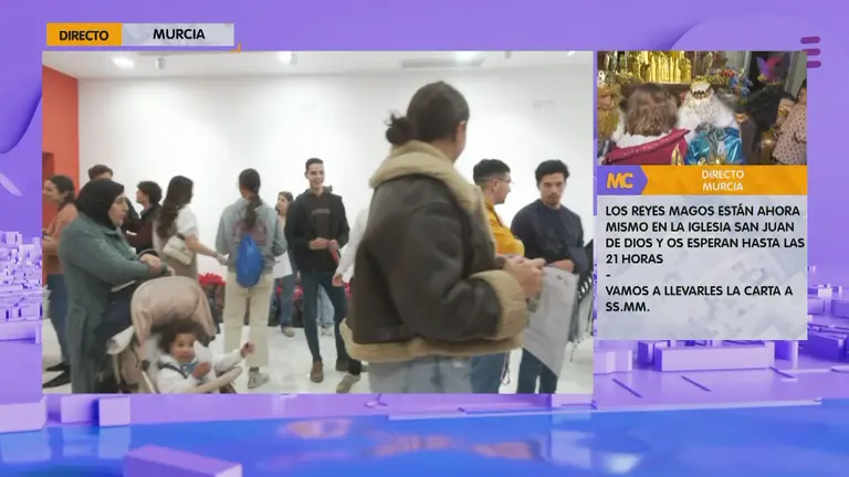 Largas colas para donar sangre en Murcia (foto: La 7)