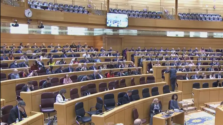 Sesi&oacute;n del Congreso de los Diputados, desde el Senado (foto: Congreso de los Diputados)
