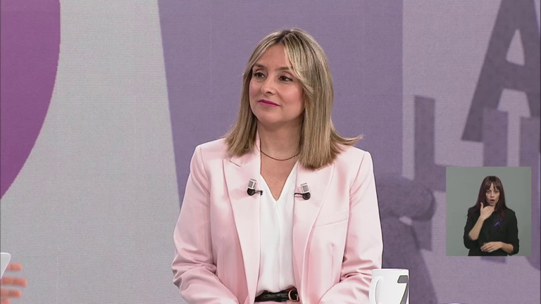 Conchita Ruiz, entrevistada en La 7