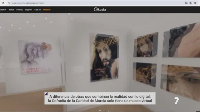 Museo virtual de la Cofrad&iacute;a de la Caridad de Murcia (foto: La 7)