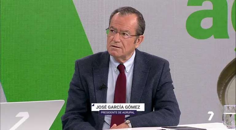 Jos&eacute; Garc&iacute;a G&oacute;mez, presidente de Agrupal (foto: La 7)