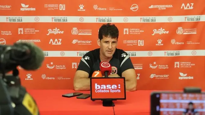 Duda, entrenador del Jimbee Cartagena (foto: Jimbee Cartagena)
