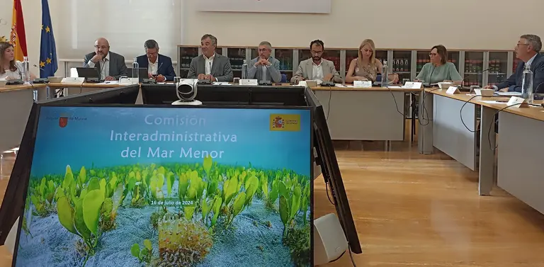 Comisi&oacute;n Interadministrativa del Mar Menor celebrada este martes