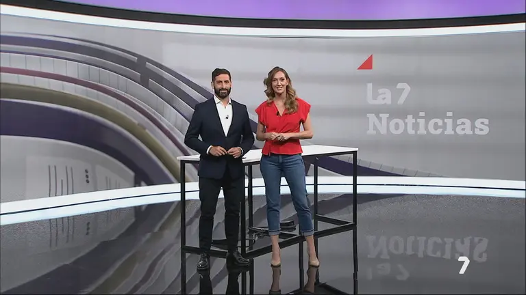 Presentadores de 7 Noticias (foto: La 7)