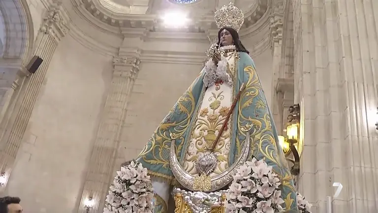 Virgen del Castillo de Yecla (foto: La 7)