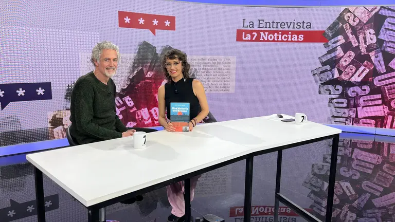 Entrevista en 'Las Noticias de la Noche' (foto: La 7)