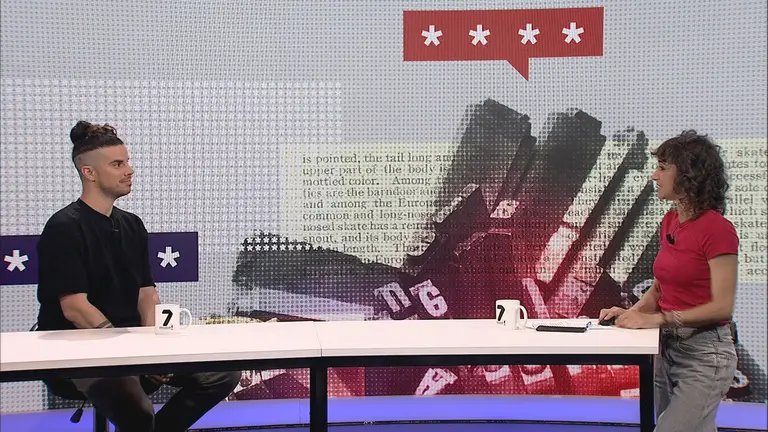 Alfonso de Miguel en Las Noticias de la Noche (foto: La 7)