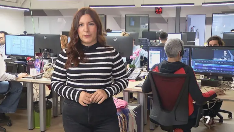 Rosa Mar&iacute;n, periodista de La 7