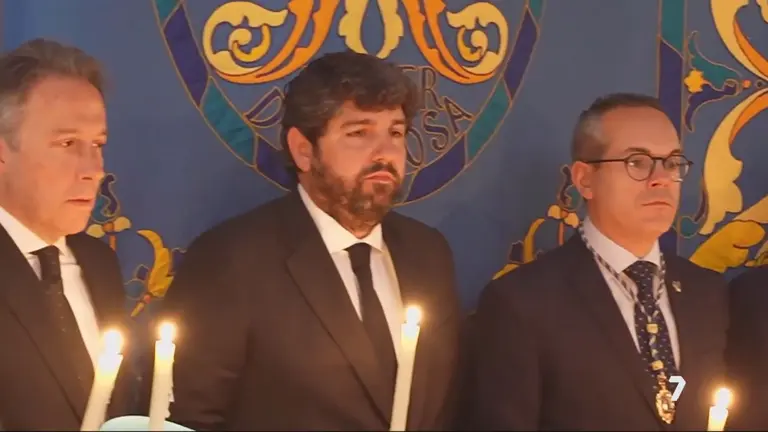 S&aacute;bado de Pasi&oacute;n en Lorca, con la presencia de Fernando L&oacute;pez Miras)