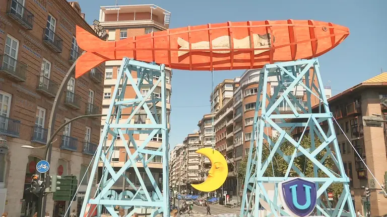 Catafalco 2025 (foto: La 7)