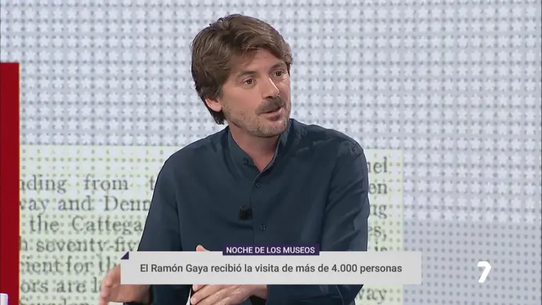 Rafael Fuster, director del Museo Ram&oacute;n Gaya de Murcia (foto: La 7)