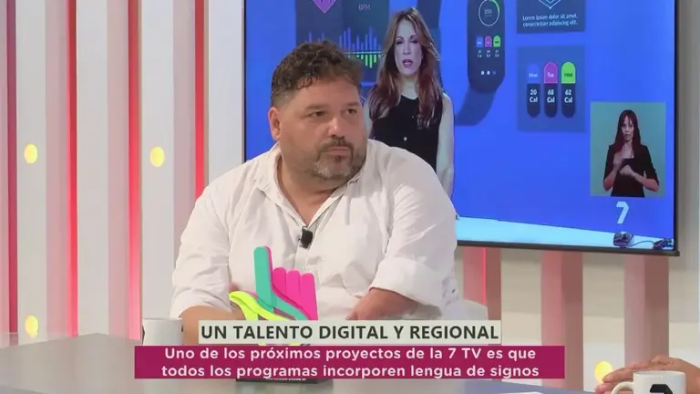 Alejandro F. Romero, de Access Media y director de Digital en La 7 (foto: La 7)