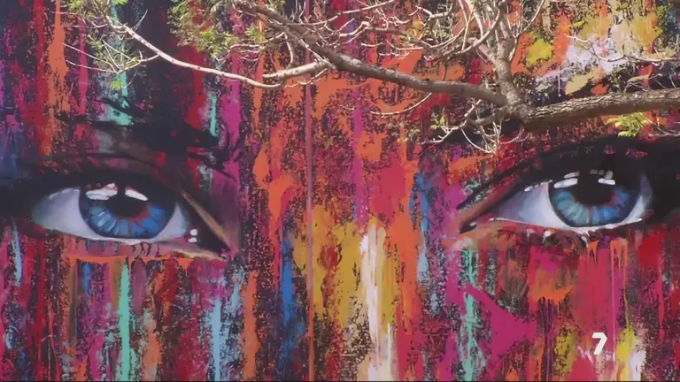 Grafiti en Murcia (foto: La 7)