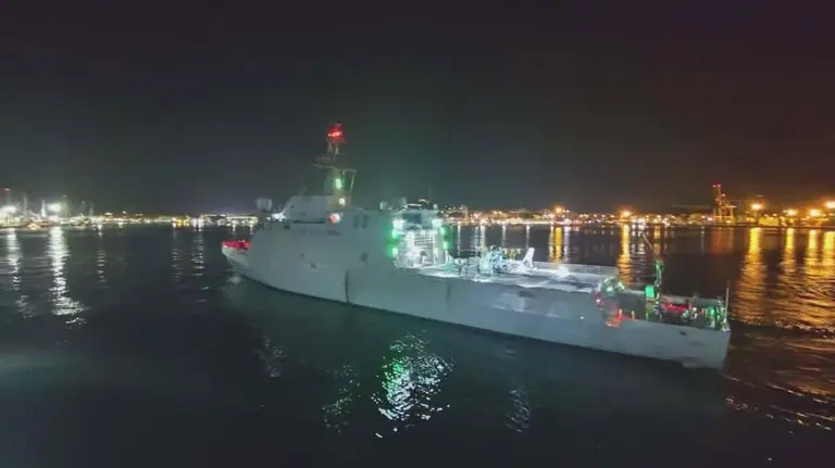 El buque 'Furor' zarpa desde Cartagena para apoyar a la flotilla que se dirige a Gaza