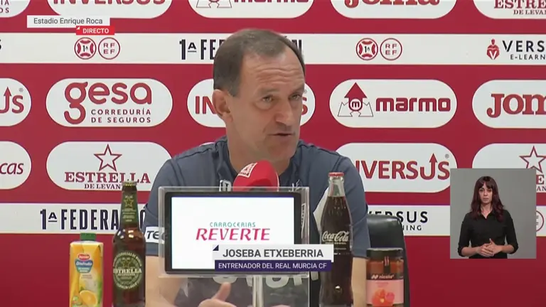 Entrenador del Real Murcia