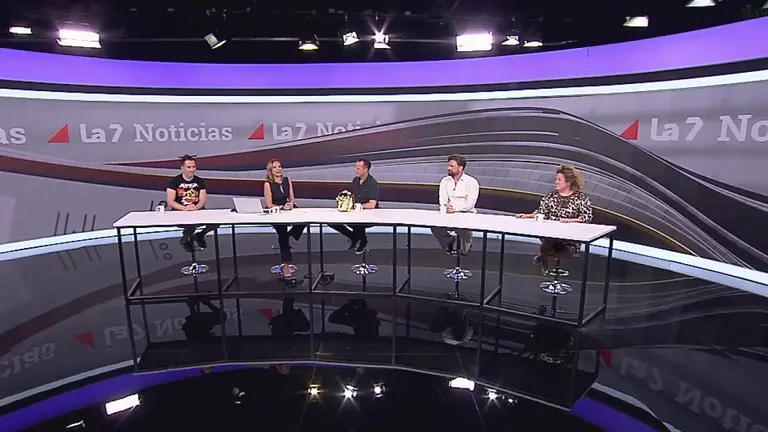 Entrevista en el Matinal de La 7 Noticias (foto: La 7)