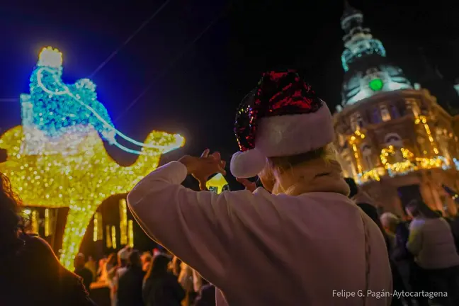 Cartagena se ilumina en Navidad