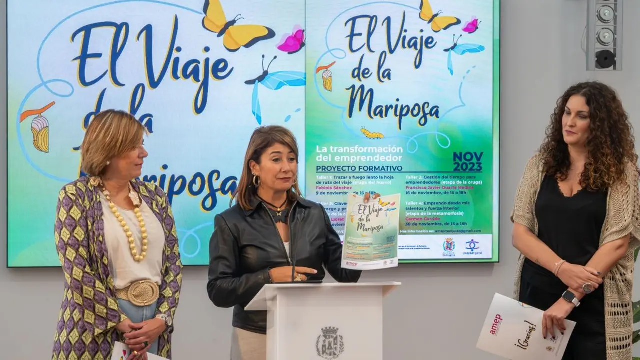 Presentaci&oacute;n de 'El viaje de la mariposa' de AMEP