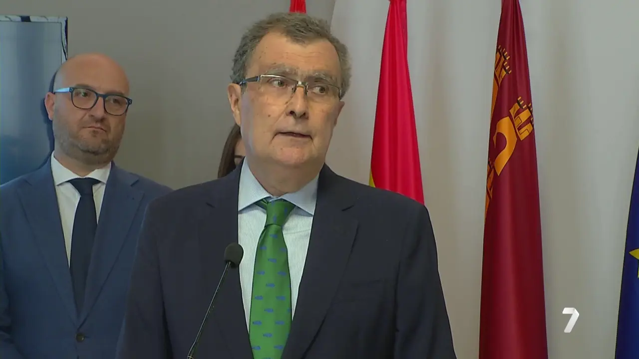 Jos&eacute; Ballesta, alcalde de Murcia (foto: La 7)