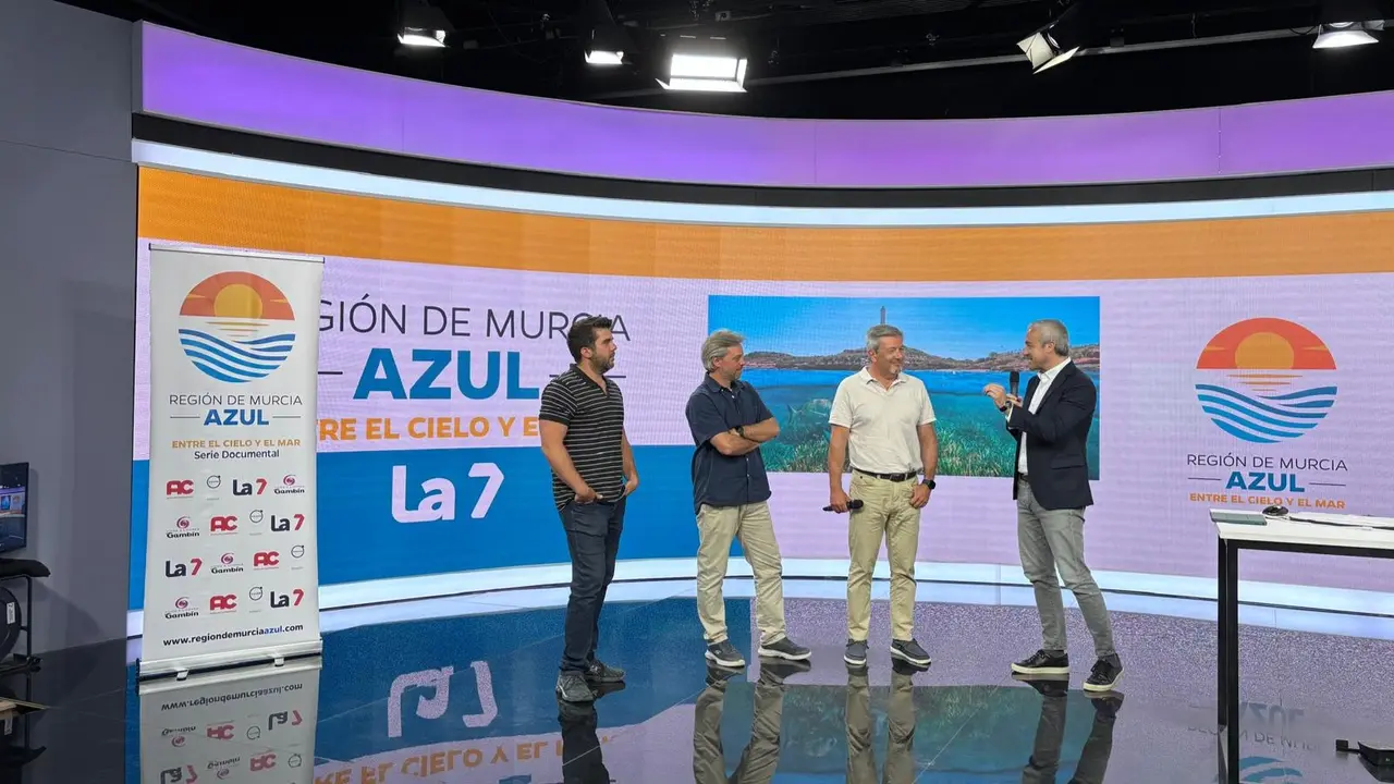 Presentaci&oacute;n del documental Regi&oacute;n de Murcia Azul (foto: Sonia Andreu/La 7)