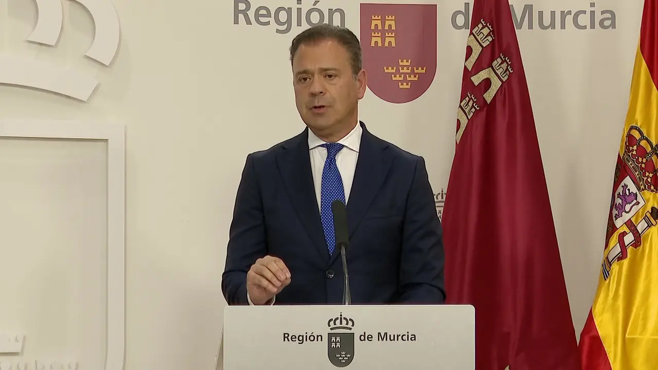 Marcos Ortu&ntilde;o, portavoz del Gobierno regional (foto: La 7)