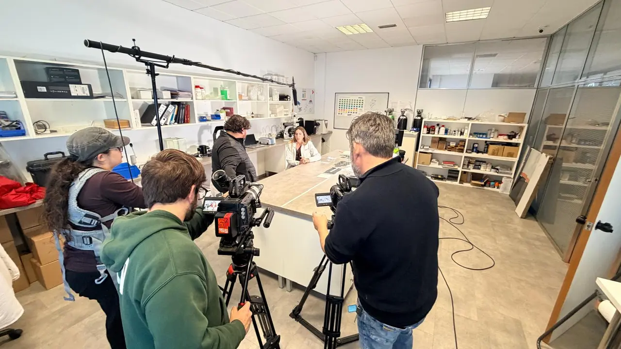 Rodaje de un documental en Murcia