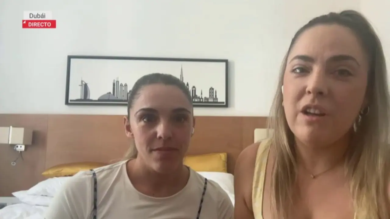Dos j&oacute;venes de Archena, atrapadas en Dub&aacute;i por el conflicto en Oriente Medio: &ldquo;Estamos bien, pero nadie nos da informaci&oacute;n&rdquo; (foto: La 7)