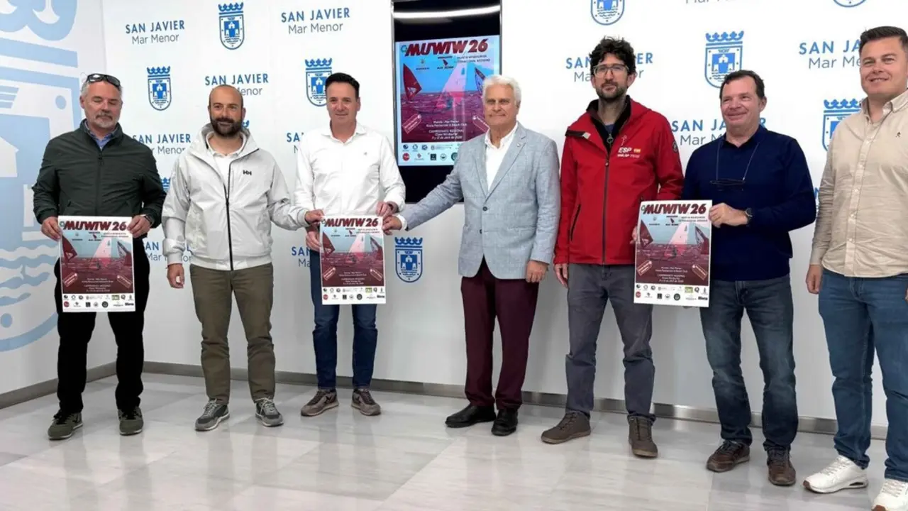 Presentaci&oacute;n de la regata 'Murcia Windsurfer International Weekend', correspondiente al Campeonato Regional de Windsurfer