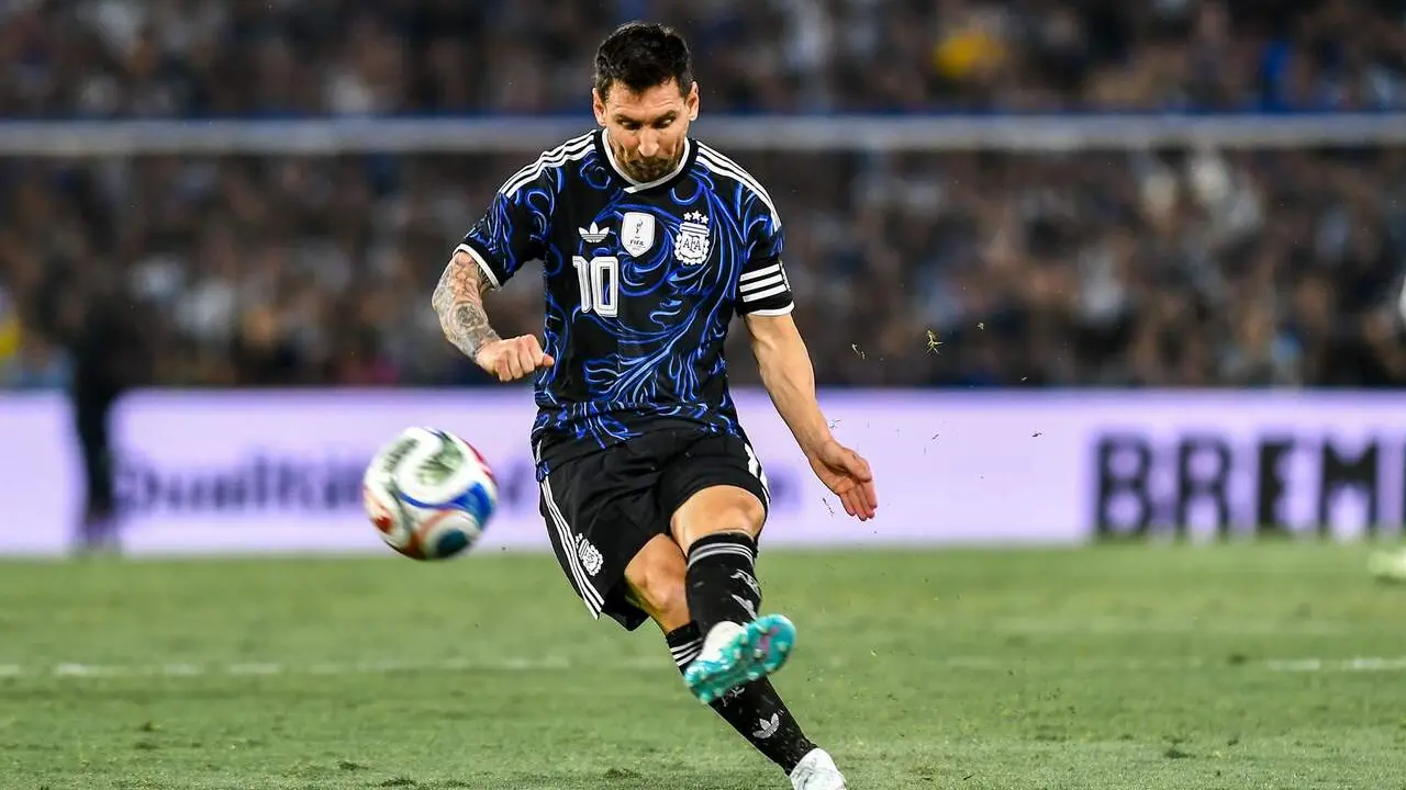 Archivo - Leo Messi durante un partido amistoso entre Argentina y Mauritania en el Bombonera Stadium.
- Cristina Sille/dpa - Archivo