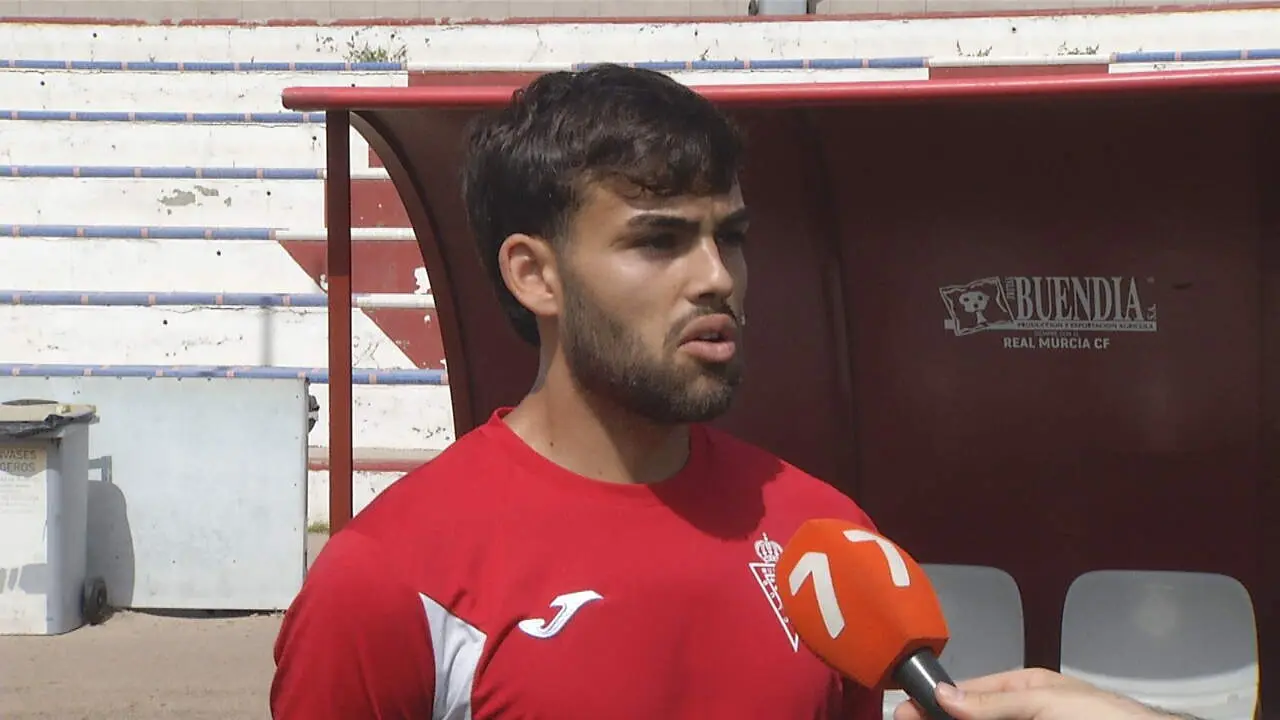 Samu Guzm&aacute;n, jugador del Real Murcia Imperial en La 7