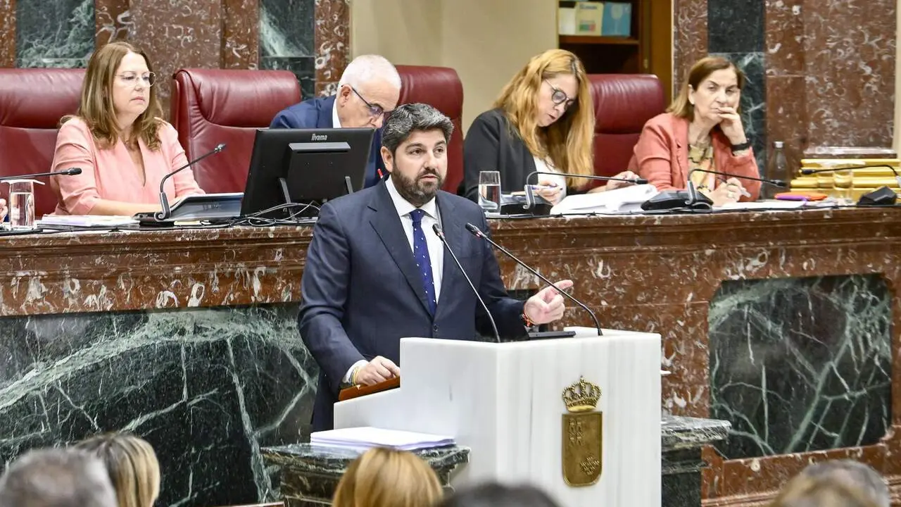 El presidente de la Comunidad Aut&oacute;noma de la Regi&oacute;n de Murcia, Fernando L&oacute;pez (foto: EP)