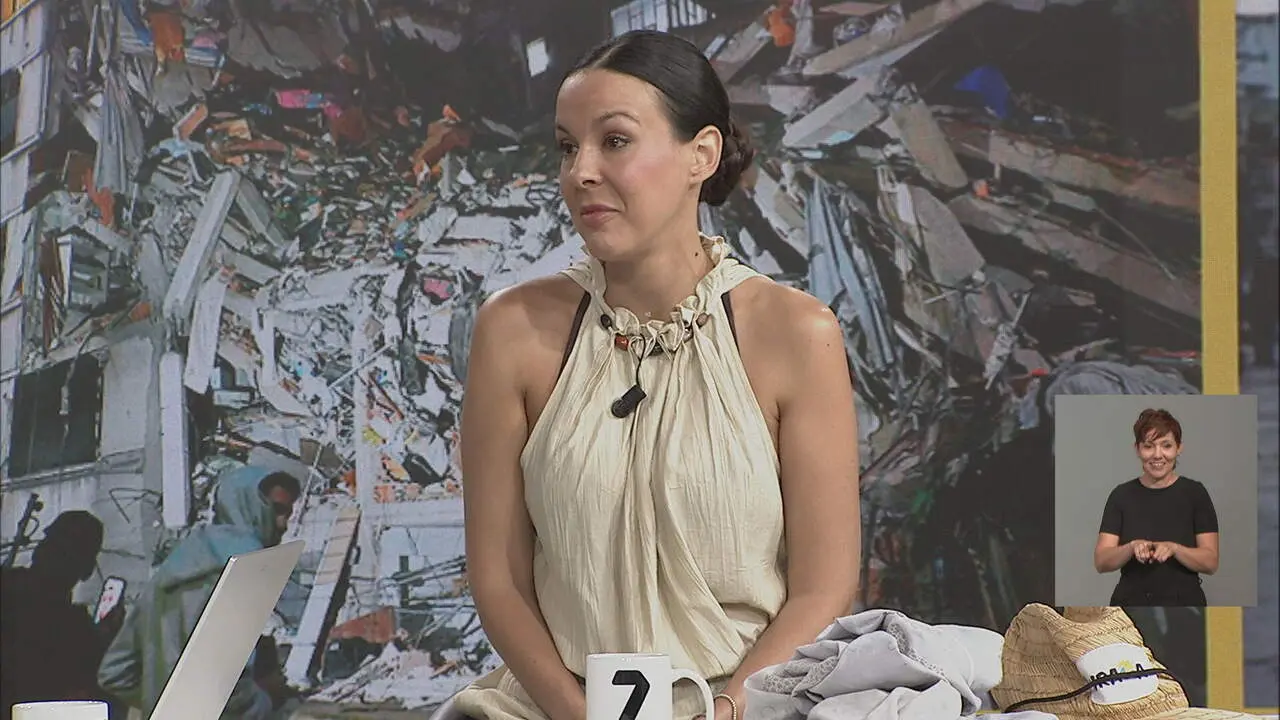 Marta Ca&ntilde;averas (foto: La 7)