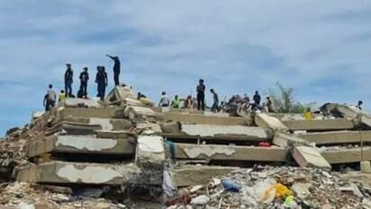 Imagen de las devastadoras consecuencias de los terremotos de Venezuela (foto: EP)