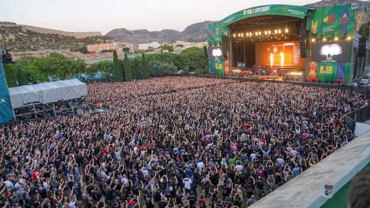 Actuaci&oacute;n de Iron Maiden en el Rock Imperium