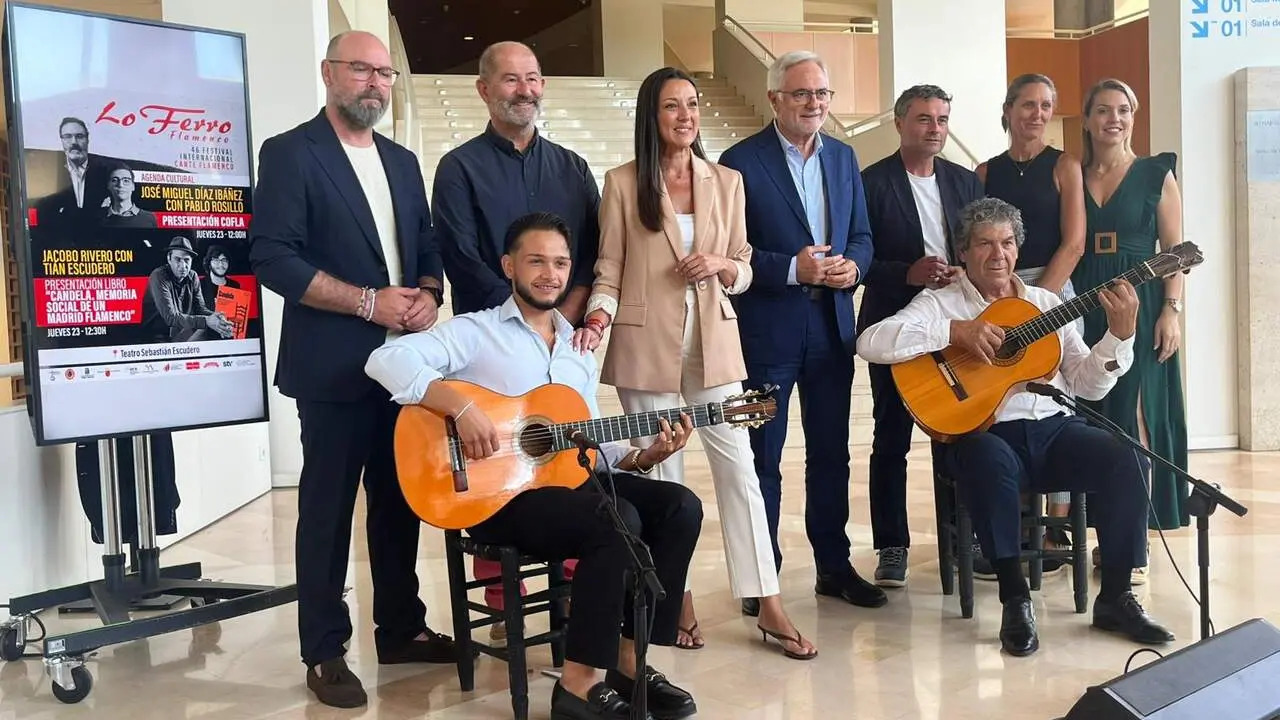 Presentaci&oacute;n de la agenda cultural del Festival Internacional de Cante Flamenco de Lo Ferro
