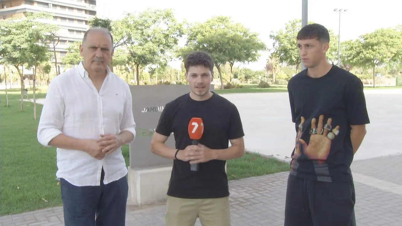 Hugo L&oacute;pez y Jes&uacute;s Rosagro (foto: La 7)