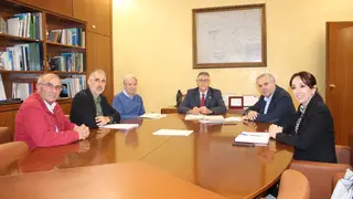 Reuni&oacute;n entre la CHS y el ayuntamiento de Bullas