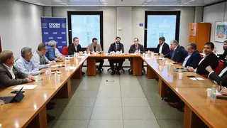 Componentes de la mesa del Agua (Foto: CARM)