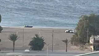 Patera interceptada en Bolnuevo