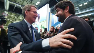 Fernando L&oacute;pez Miras y Alberto N&uacute;&ntilde;ez Feij&oacute;o