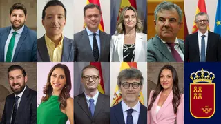 Los nuevos consejeros de la Regi&oacute;n de Murcia (foto: La 7)