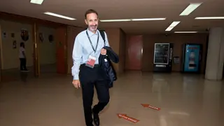Sito Alonso, antes del partido