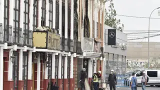 Discotecas incendiadas en Atalayas