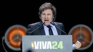 Javier Milei, presidente de Argentina (foto: EP)